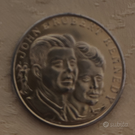 Moneta John e Robert Kennedy di Sciltian 1969