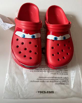 Crocs Lightning mcqueen con luci