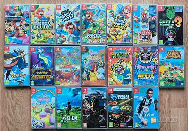 Bundle Switch oled + 19 giochi