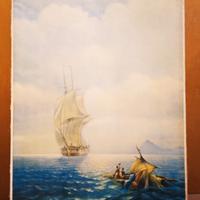  veliero ,nave, stampa antica
