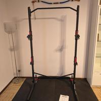 rack per squat e panca domyos 500