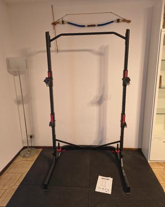 rack per squat e panca domyos 500