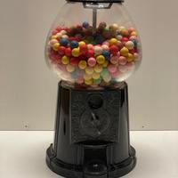 Distributore vintage chewing/caramelle in metallo