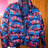Piumino armani jeans multicolore