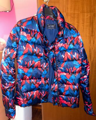 Piumino armani jeans multicolore