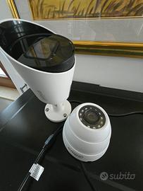 Coppia Telecamere Videosorveglianza Professionali 