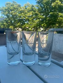 Set 3 bicchieri originali Amaro Lucano – shot