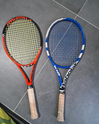 Due racchette come nuove