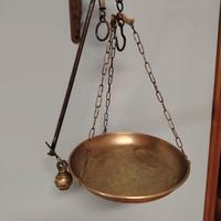 bilancia stadera ferro ottone