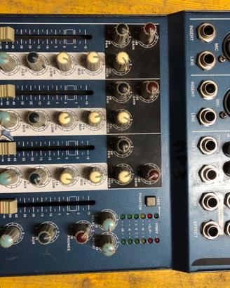 Casse acustiche amplificate con mixer