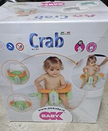 OKBABY Crab - Seggiolino da Bagno apribile