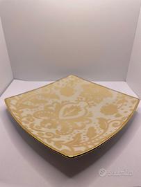 Piattino quadrato Limoges France – Decoro in Oro