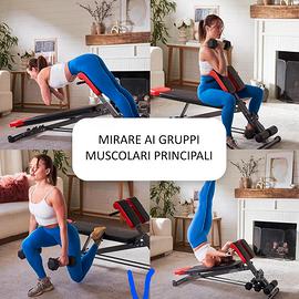 Panca Multifunzione Completo