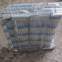 Lettino da mare in alluminio