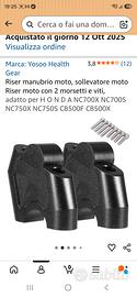 RISER  HONDA NC750 2017 NUOVI 