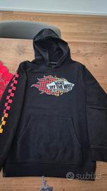 felpa VANS nera con stampa M RAGAZZO 
