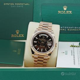 ROLEX DAYDATE 228235 EISENKIESEL 07/26 MAI USATO