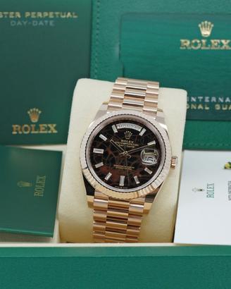 ROLEX DAYDATE 228235 EISENKIESEL 07/26 MAI USATO