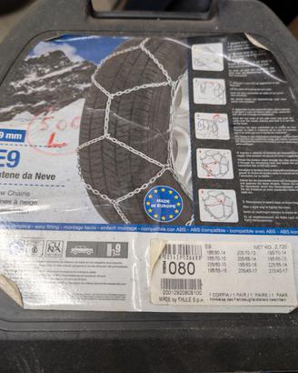 Catene da neve - coppia - nuove mai usate
