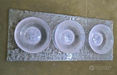 Piattino con porta salse: L. Dake & Zn