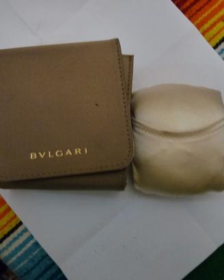 Bulgari porta orologio travel service originale