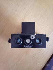 Voigtlander Stereoscopica Fotografica antica 3D