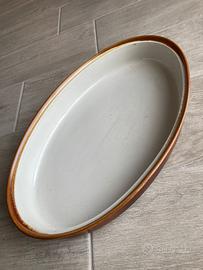 n.1 pirofila grande MANCIOLI - porcellana da fuoco