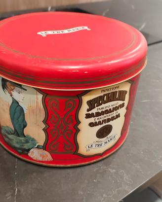 Scatola latta vintage Panettone “Le Tre Marie”