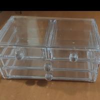 Porta gioielli trasparente