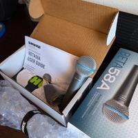 microfono Shure beta 58A trattabile