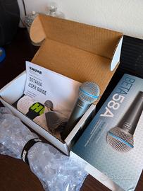 microfono Shure beta 58A trattabile