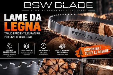 lama a nastro bindella legna lama sega
