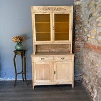 ANTICA CREDENZA PIEMONTESE LIBERTY GREZZA AL NATUR