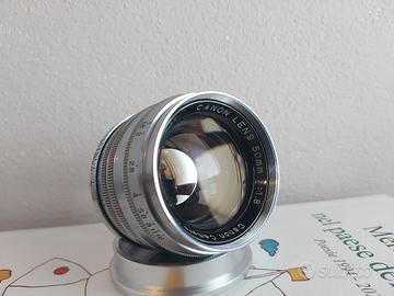 Canon 50 1.8 LTM+adattatore