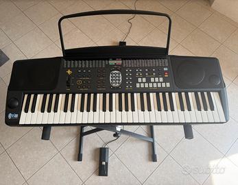 Tastiera Pianola Gem CD2 con Supporto e Pedaliera
