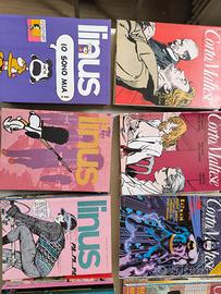 Riviste anni 70 di Linus, Alter e Corto Maltese