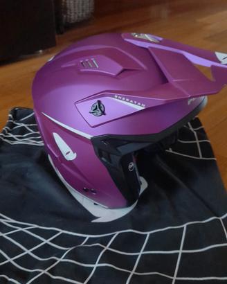 Casco jet UFO Plast Sheratan - viola opaco - S