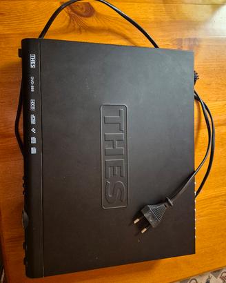 Lettore DVD marca "THES" + Telecomando