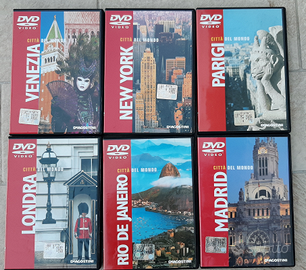 Dvd citta' del mondo De Agostini