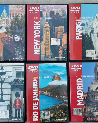 Dvd citta' del mondo De Agostini