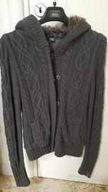 Maglione con cappuccio donna