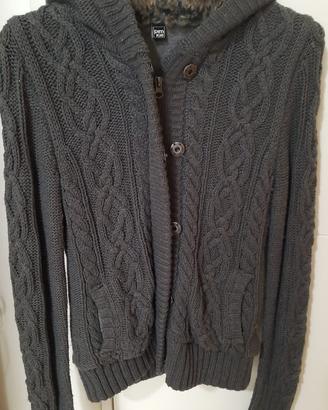 Maglione con cappuccio donna