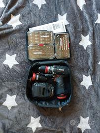 SET TRAPANO AVVITATORE PARKSIDE NUOVO 