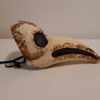 Maschera medico peste Venezia cartapesta