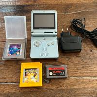 Game boy nintendo advance sp dr mario tetris pokem