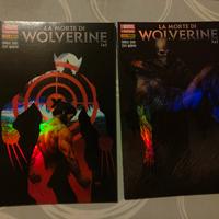La morte di Wolverine variant cover adamantio
