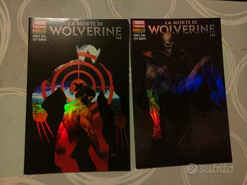 La morte di Wolverine variant cover adamantio