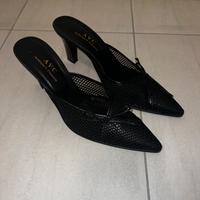 Tacchi neri con rete