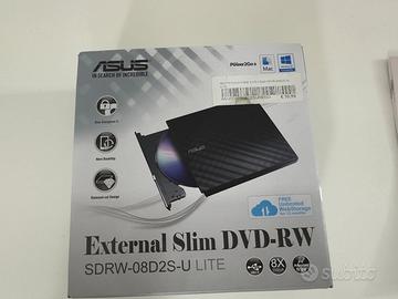 ASUS Masterizzatore DVD RW SDRW-08D2S-U Lite SLIM