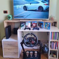 Sony PS4 + Simulatore di guida completo + Giochi